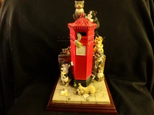 First Class Katzen, Border Fine Arts von Linda Smith, Comic & Curious Cats, LTD 291 - Bild 1 von 7