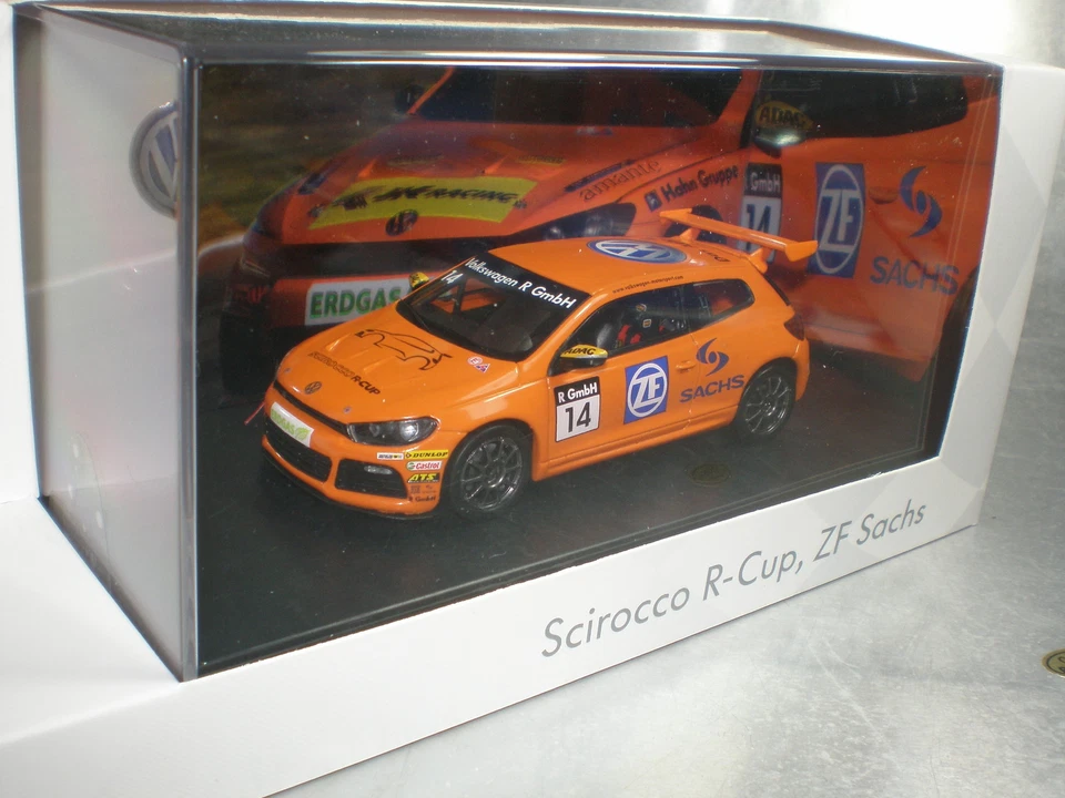 1/43 Spark VW Volkswagen R GmbH Scirocco R-Cup Team ZF Sachs 2011 - Image 1 of 1