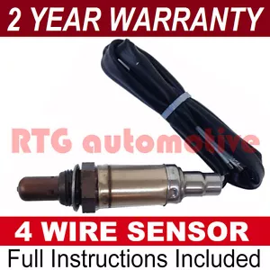 PER DAIHATSU SIRION SEAT CORDOBA SSANGYONG MUSSO 4 FILI SENSORE OSSIGENO LAMBDA - Foto 1 di 1