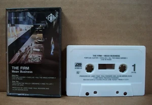 The Firm - Mean Business (Cassette, 1986, Atlantic) A4-81628 ~ NM - Imagen 1 de 8