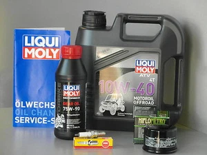 Mantenimiento - Kit Atv / Quad Kymco MXU 500 4x4/2x4, Inspección - Filtro, Vela - Imagen 1 de 1