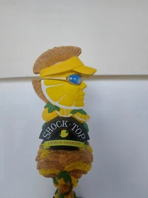 Shock Top beer tap handle lemon shandy - Image 1 of 4