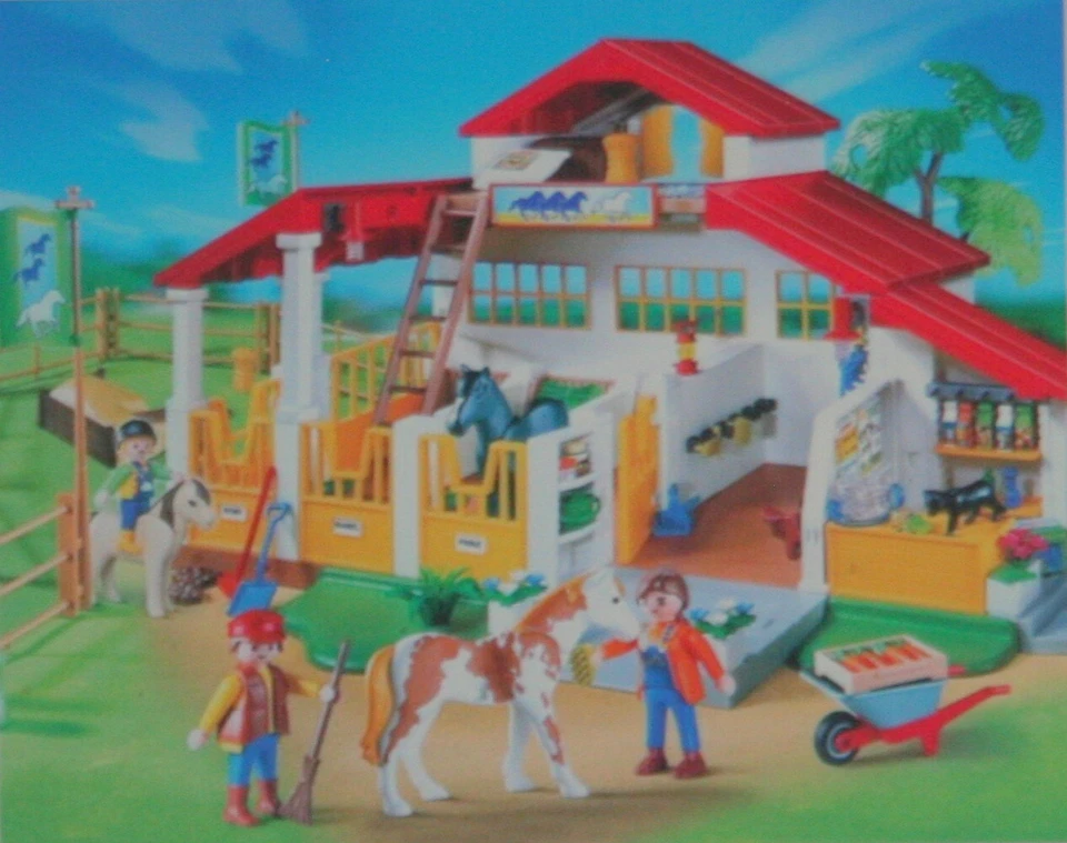 Playmobil -- Pièce de rechange -- Centre équestre 4190 -- - Photo 1/1