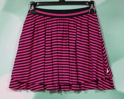 Usado en Excelente Condición Tommy Hilfiger Niñas Rosa y Azul Cintura Elástica Acampanada 2 Pckt Falda Talla 8-10 Foto 1 de 3