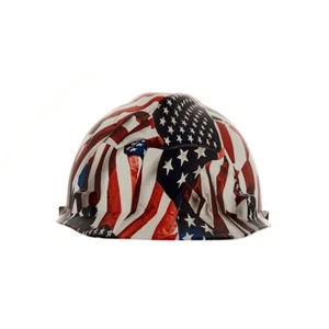 MSA 10204771 One Nation V-Gard Hydro Dip Hard Hat Cap Style - Picture 1 of 5
