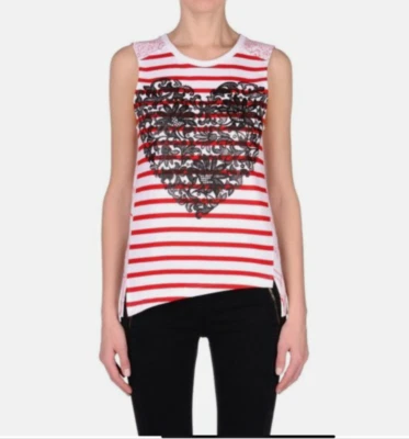 Stella McCartney Summer Loving Capsule Collection Organic Cotton Tank Top SZ 44 - Image 1 of 4