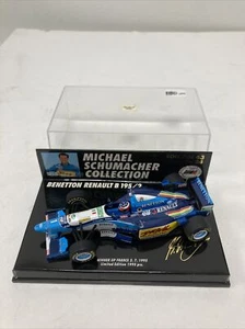 Benetton Renault B195/2 Michael Schumacher #1 GP France 1995 1/43 Minichamps - Picture 1 of 21