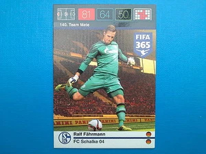 Panini Adrenalyn XL Fifa 365 Card n.140 Team Mate Fahrmann Schalke 04 - Imagen 1 de 1