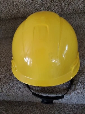 Forro de sombrero duro serie 3M H7881503078-4 ajuste perfecto plástico amarillo brillante Ansi- Foto 1 de 4