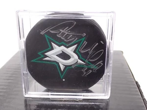 Antti Niemi #31 * Dallas Stars * Signed Logo Puck in case 100% authentic - Picture 1 of 2