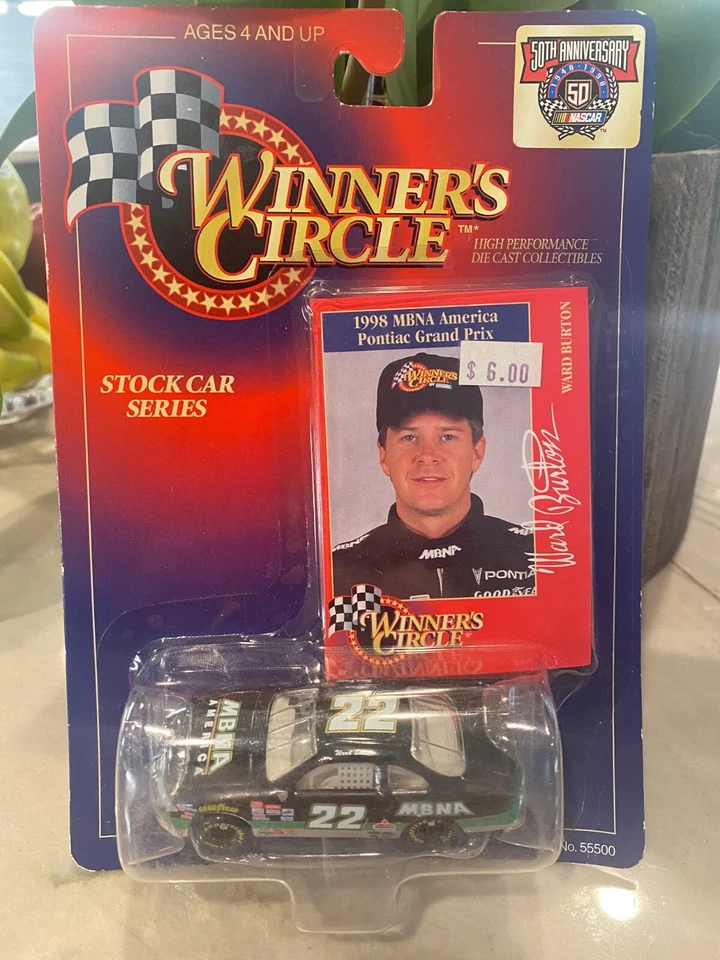 Ward Burton 1998 MBNA #22 Pontiac Grand Prix 1/64 Winners Circle - Immagine 1 di 1