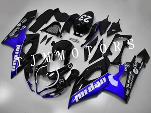 For GSXR1000 2005 2006 Blue Black Jordan ABS Injection Mold Bodywork Fairing Kit - Imagen 1 de 9