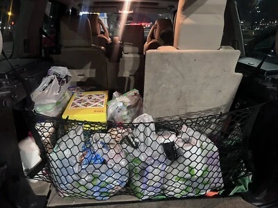 Red de carga organizadora estilo sobre maletero trasero para Land Rover LR4 LR3 2005-2016 Foto 1 de 4