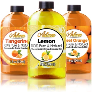 Citrus Essential Oils Set - 1oz 3 Pack Set (100% PURE ESSENTIAL OIL) Sweet Orang - Picture 1 of 2