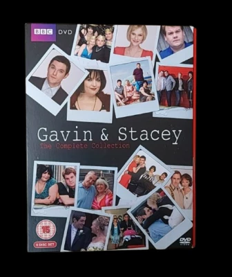 Gavin & Stacey The Complete Collection DVD Box Set 1  2 3 + Christmas Region 2+4 - Image 1 of 4