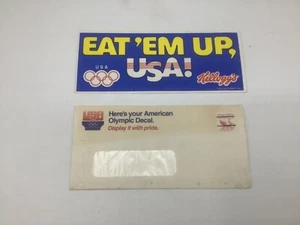 Pegatina parachoques Eat 'Em Up, EE. UU. - 1984 cereal Kellogg. Incluye sobre de correo - Imagen 1 de 3