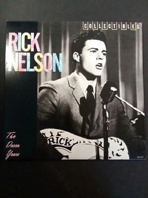 Rick Nelson - The Decca Years 12" Vinyl NM Tested 1982 Compilation  - Image 1 of 4