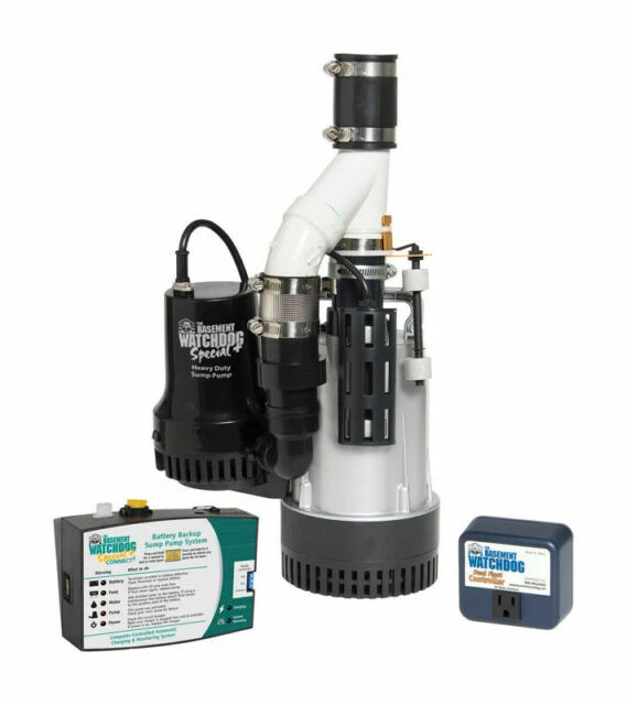Glentronics BW4000 Basement Watchdog Primary and Back Up Sump Pump System