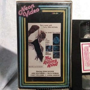 RARE VHS THE KILLING KIND ORIGINAL 1988 NEON VIDEO JOHN SAVAGE ANN SOUTHERN - Imagen 1 de 3