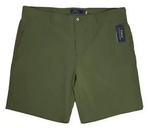 Pantaloncini da bagno polo uomo Ralph Lauren verde esercito elasticizzati spiaggia 40 NUOVI $89 + BELLI - Foto 1 di 5