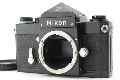 【N COMO NUEVA+++】Nikon F Eye Level 35mm SLR Cámara fotográfica cuerpo negro Foto 1 de 4