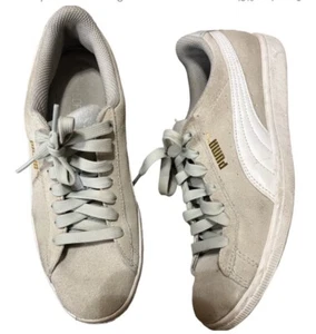 Puma Classic Grey Suede Sneakers, Womens Size 8, Puma Suede Classics, Women’s - Picture 1 of 5