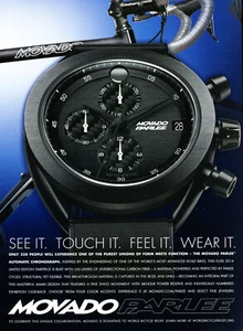 MOVADO WATCH MAGAZINE anuncio promocional #23 2014 "NO ES UN RELOJ" - Imagen 1 de 2