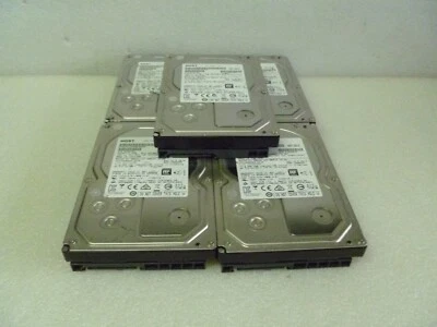 LOT OF 5 HITACHI HUS726040AL5215 4TB SAS HARD DRIVE P/N:0F22825  - Image 1 of 3