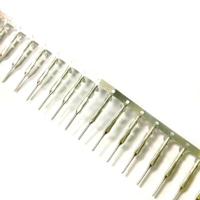 200pcs Male Pin Terminal  2.54mm pitch Dupont Male Connector for Dupont wire - Image 1 of 4