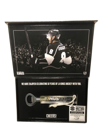 LA KINGS 2012 Stanley Cup FInal GAME USED GLASS Bottle Opener /4750 Cover