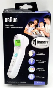 Braun Quick And Easy No Touch Measurement 3-in-1 Thermometer - White - Picture 1 of 5