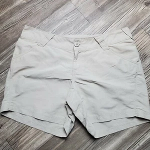 Pantalones Cortos Columbia PFG Caqui Tostado Carga Mujer Pesca Senderismo Aire Libre Talla Mediana  - Imagen 1 de 12