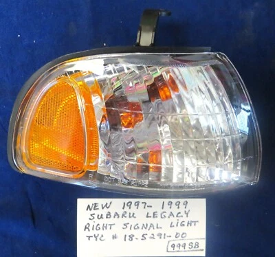 NUEVO 1997-1999 Subaru Legacy Pasajero Derecho Luz Señal Lateral Luz Marca TYC Foto 1 de 3