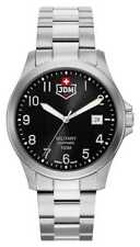 JDM Military Alpha I (40mm) Black Dial / Stainless Steel JDM-WG001-09 Watch -