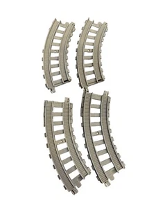 Thomas Trackmaster EC1 x2 EC2 x2 gebogenes Gleis 5" Teile Stücke 5-in-1 Baumeister - Bild 1 von 5
