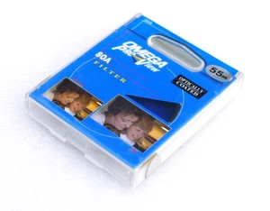 55mm OMEGA (Kenko) ProView 80A Filter - BLUE Color Correction - NEW - Picture 1 of 3