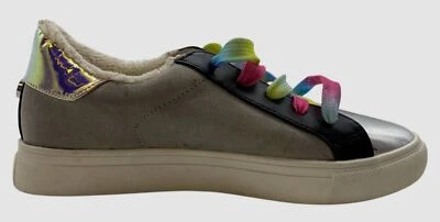 Tênis Steve Madden Baby's Girl cinza tamanho 3 - Imagem 1 de 4