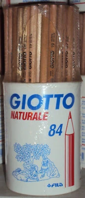 PASTELLI GIOTTO NATURALE - IN COLORI ASSORTITI - BARATTOLO 84 PASTELLI - Immagine 1 di 4