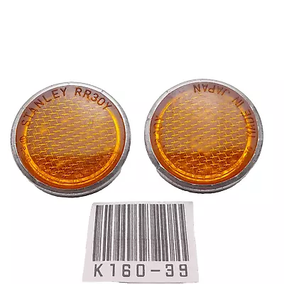 Reflectores de horquilla delanteros Honda CB100 CB125 CA175 SL175 S90Z NUEVO #11 Foto 1 de 4