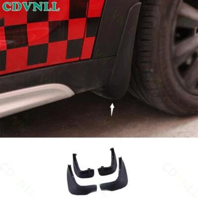 For Mini Cooper Countryman F60 Matte Black Mud Flaps Fender Splash Guards Cover - Image 1 of 4