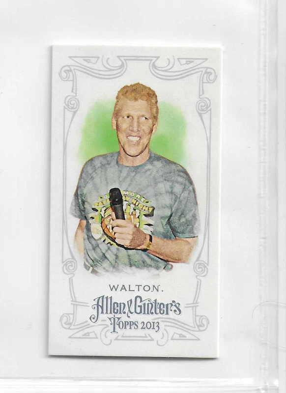BILL WALTON 2013 TOPPS ALLEN GINTER MINI NO-NUMBER INSERT SP PARALLEL /50 MG - Image 1 of 1