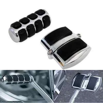  Chrome Gear Shift Brake Pedal Cover for Yamaha V-Star 650 Classic 950 1100 1300 - Imagem 1 de 4