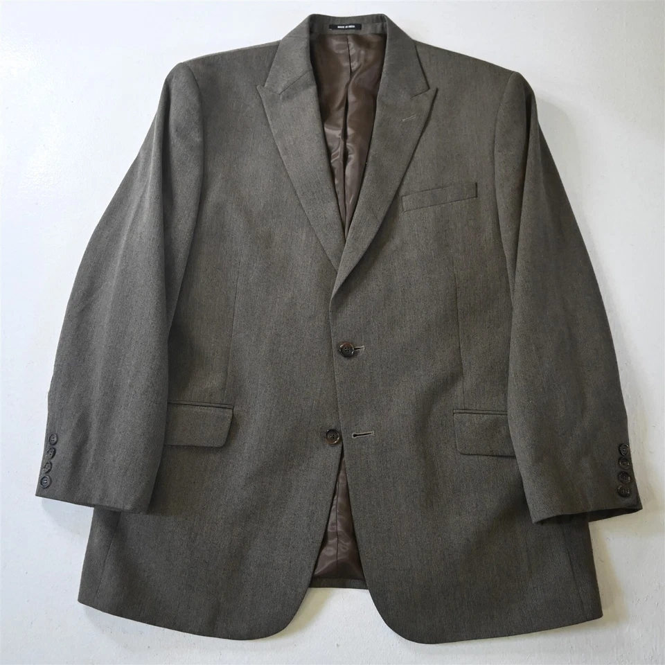 Blazer Traje Chaqueta Abrigo Deportivo Claiborne 44R Marrón Solapa Pico Para Hombre Foto 1 de 4