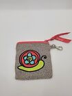 Thirty One Mini Icon Zippered Coin Purse Take It Slow Snail : Retired 3.5×4