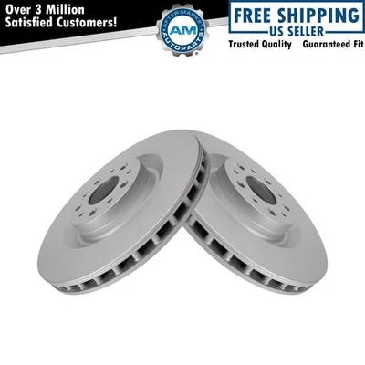 Front Brake Rotors Set For 2014-2020 Fiat 500L - Image 1 of 4