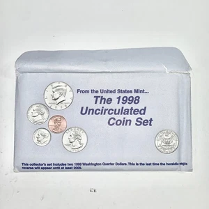 1998 Uncirculated Coin Set United States Philadelphia and Denver - Picture 1 of 5