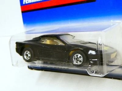Hot Wheels 1997 - Collector #834  - Ferrari Testarossa in Black - Image 1 of 4