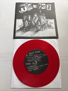 The Murderers - Self Titled 7" RED VINYL Havoc Records Punk - Bild 1 von 2