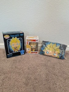 Camisetas Funko Pop Dragon Ball Z Super Saiyan 3 Goku GITD GameStop Excl Grande #492 - Imagen 1 de 16