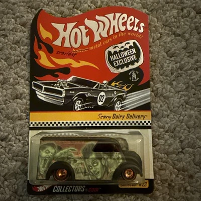 Hot Wheels Collectors HWC Halloween Exclusive RLC #23 Scary Dairy Delivery 2002 - Image 1 of 4